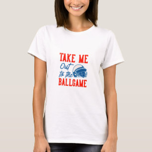 Camiseta Leve-Me Para O Jogo De Bandejas