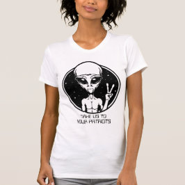 Camiseta Leve-Nos Aos Seus Patriotas