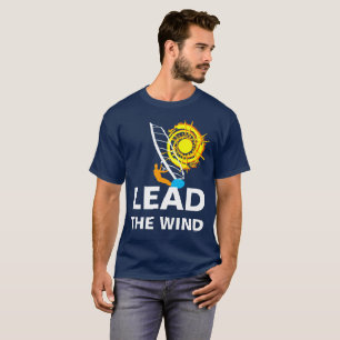 Camiseta Leve o vento para um surfe personalizável