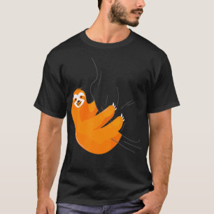 Camiseta Leve pijama sonâmbulo presente de preguiça