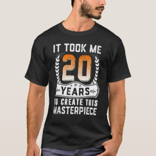Camiseta Levei 20 Anos Para Criar Esta Masterícula 20t