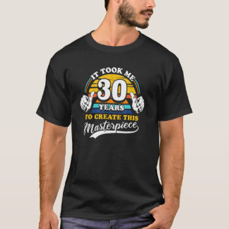 Camiseta Levei 30 Anos Para Criar Esta Masterícula 30t