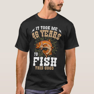 Camiseta Levei 46 Anos Para Pescar Este Bom Pássaro De Pesc