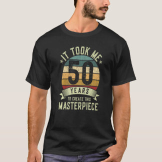 Camiseta Levei 50 anos de idade, Vintage, Aniversário, 50 a