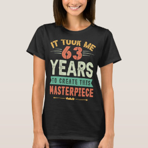 Camiseta Levei 63 Anos Para Criar Esta Matriz 63t