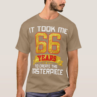 Camiseta Levei 66 Anos Para Criar Esta Masterícula