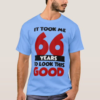 Camiseta Levei 66 anos para parecer tão bom