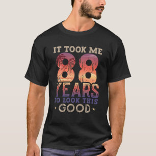 Camiseta Levei 88 Anos Para Ver Este Bom 1934 88T