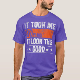 Camiseta Levei 90 Anos Para Parecer Este Bom 90 Anos Engraç