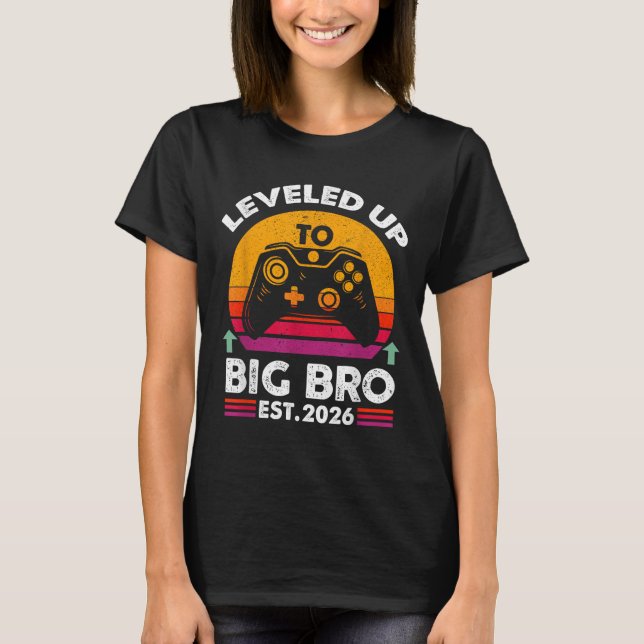 Camiseta Levei Ao Big Brother 2026 Engraçado Big Bro Ann (Frente)