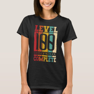 Camiseta Level 100 Days Of School Complete Student Schooler