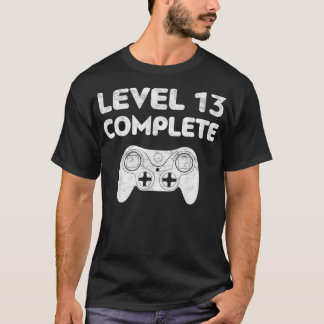 Camiseta Level 13 Complete  13th Wedding Anniversary Gift 