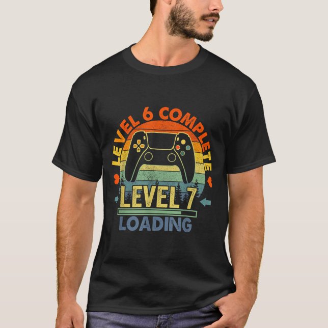 Camiseta Level 6 Complete 6 Anniversary Gift 6th Wedding An (Frente)