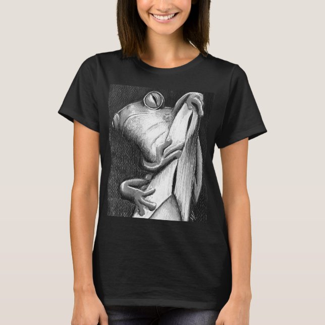 CAMISETA LEVEL UP: CHILL FROG (Frente)