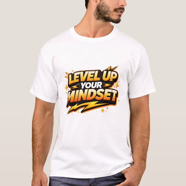 Camiseta Level Up Your Mindset (Frente)