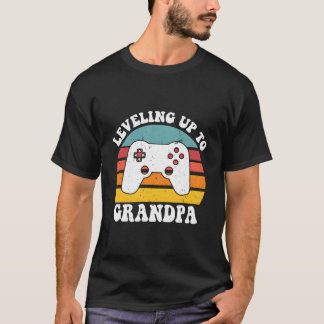 Camiseta Leveling Up To Grandpa Grandpa
