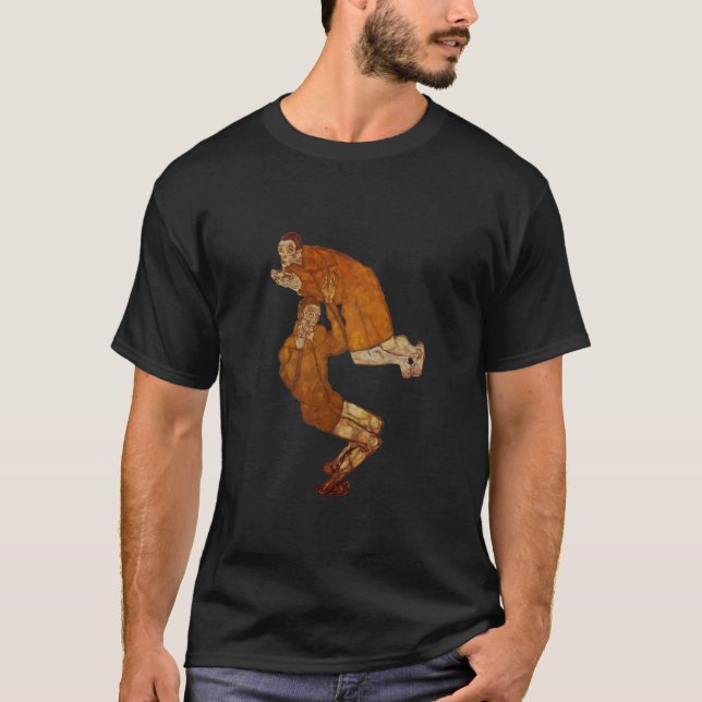 Camiseta Levitação de Egon Schiele 1915 (Frente)