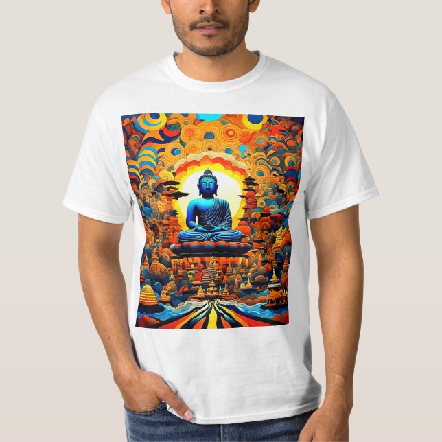 Camiseta Levitando Buda (Frente)