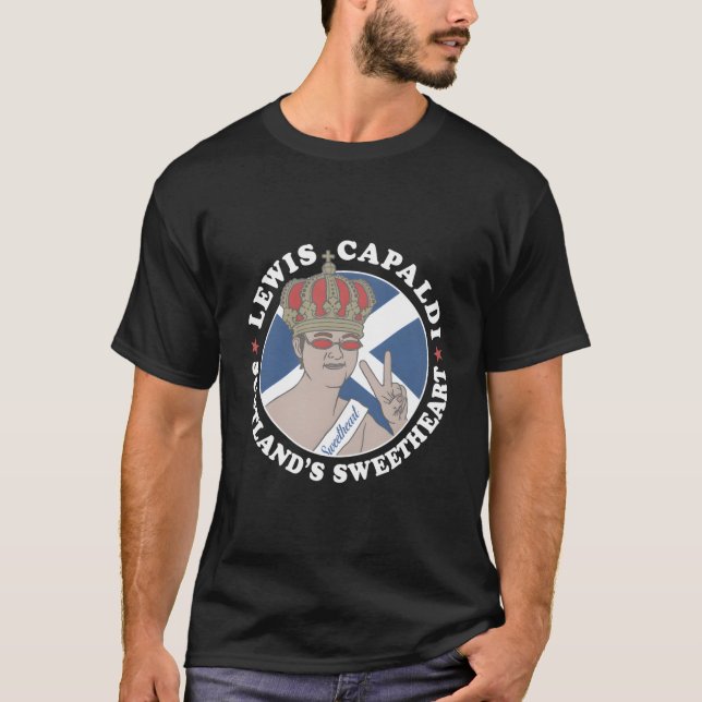 Camiseta Lewis Capaldi Â€“ Scotland'S Sweethe (Frente)