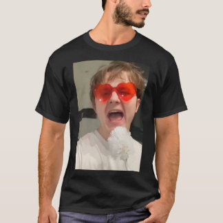 Camiseta Lewis Capaldi - Óculos de sol cardíacos Essenciais