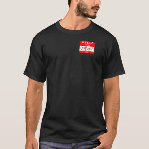 Camiseta Lewis Capaldi - Olá É O Meu Viciado