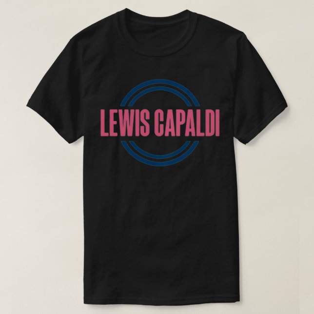 Camiseta Lewis Capaldi u2013 Alguém que você ama o logo Poc (Frente do Design)