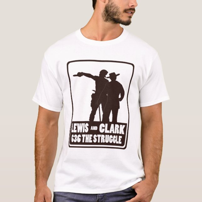 Camiseta Lewis e Clark (Frente)