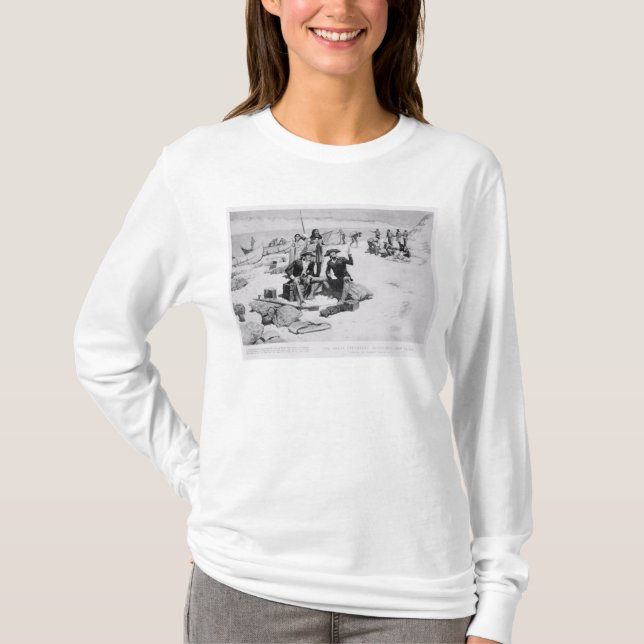 Camiseta Lewis e Clark na boca da Colômbia (Frente)