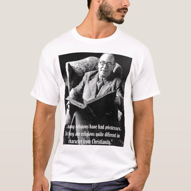 Camiseta Lewis em sacerdotisas (Frente)