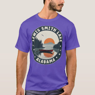 Camiseta Lewis Smith Lake Alabama Sunset TShirt