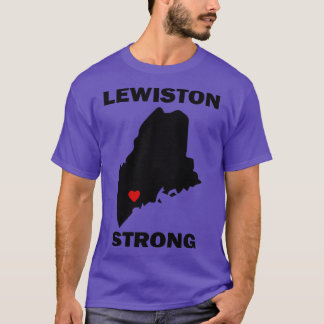 Camiseta Lewiston Maine Strong TSirt