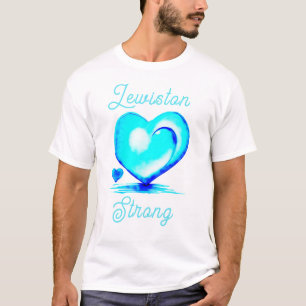 Camiseta Lewiston Strong Maine Honrando Vítimas T-Shirt