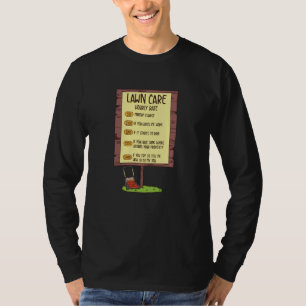 Camiseta Lewn Mower - Lawn Care Hhour Rate