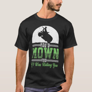 Camiseta Lewn Mower Ranger Mor Landcaper Worker Trator