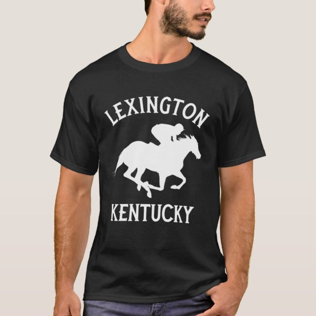 Camiseta Lexington Kentucky Horse Racing (Frente)