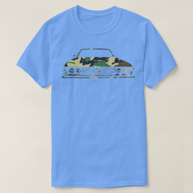 Camiseta Leyland P76, camo clássico australiano de 1970 (Frente do Design)