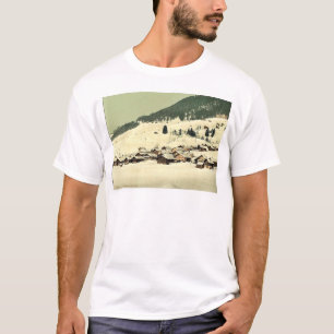 Camiseta Leysin, a vila e sanatório no inverno, Nand