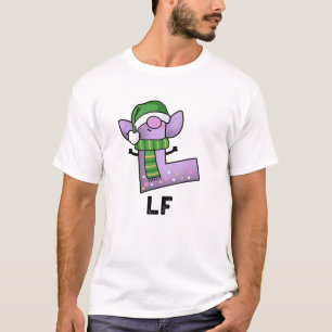 Camiseta Lf Funny - Letra L Pun