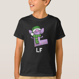 Camiseta Lf Funny - Letra L Pun Dark BG