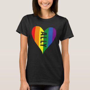 Camiseta Lgbt Ally Pride Gay Paz Chuva Lésbica Homossexual