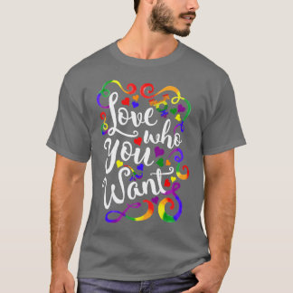 Camiseta LGBT Ama Quem Você Quer Orgulho GLBT