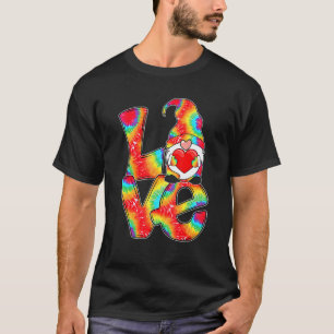 Camiseta LGBT Amor Gnomo Dia dos Namorados Casal Lésbica