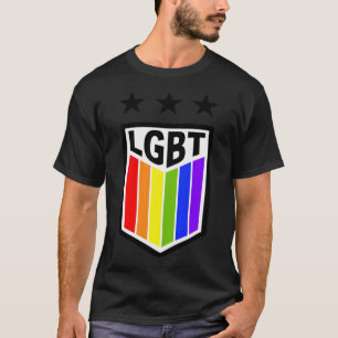 Camiseta LGBT Arco-Íris de diversidade Orgulho gay (5) —