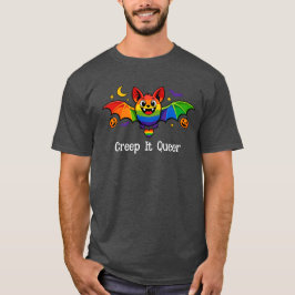 Camiseta 🎃🌈LGBT Assustador e Fabuloso