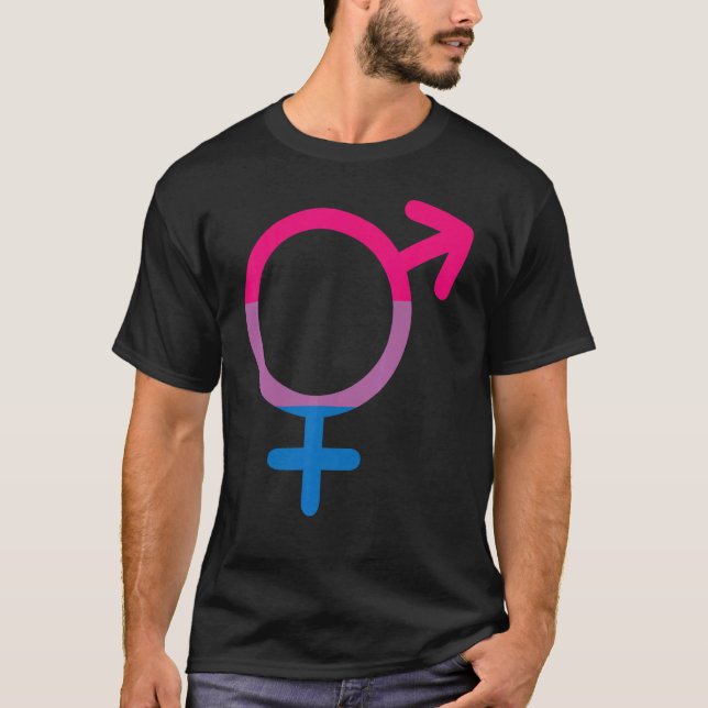 Camiseta Lgbt Bi Pride Orgulho Orgulhoso Bandeira da Bissex (Frente)