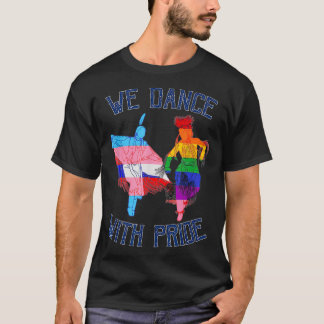 Camiseta LGBT dançamos com orgulho nativo americano