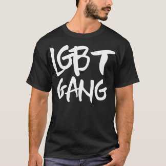 Camiseta LGBT Gang lésbica negra - escala padrão-4_00x