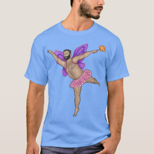 Camiseta LGBT - GAY de arte masculina de fada dentária para