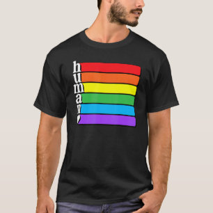 Camiseta Lgbt Gay de Direitos Humanos Lgb Trans Lgb