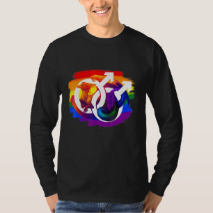 Camiseta Lgbt Gay Dragon Pride Transgender Rainbow Lesbian